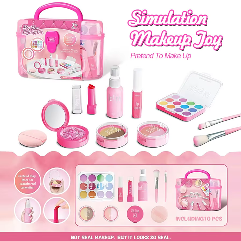 Eyeshadow Palette - 10 Pcs/set Simulation Pretend Makeup Play