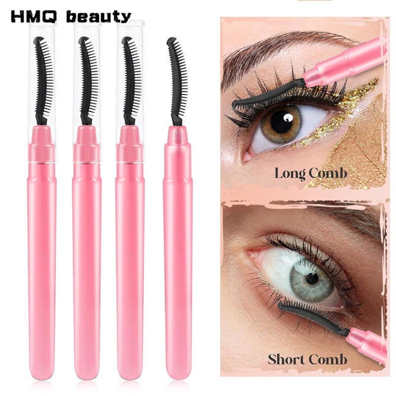 Beauty Makeup Background - Silicone Eyelash Brush Eyebrow Applicator Portable