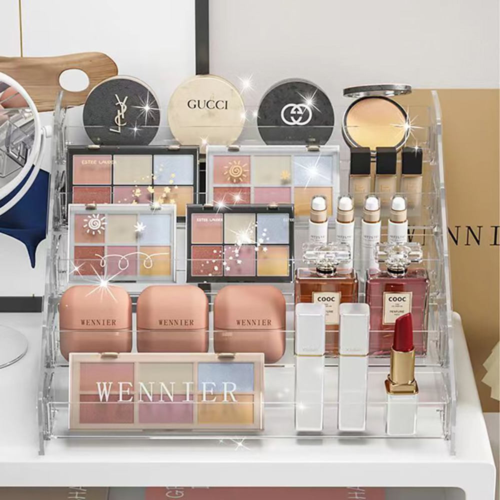 Eyeshadow Palette - Transparent Storage Box Makeup Organizer Cosmetic