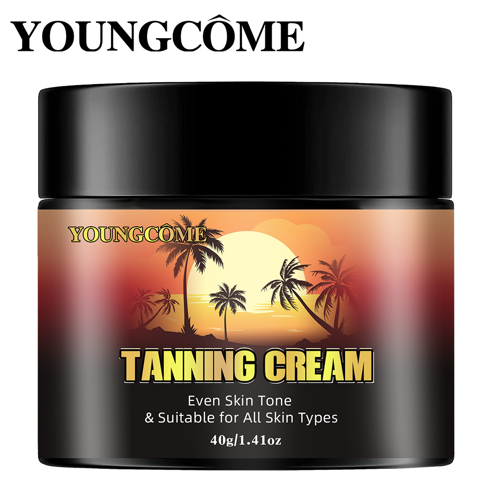Body Shimmer Lotion - YOUNGCOME Shine Brown Tanning Accelerator Cream