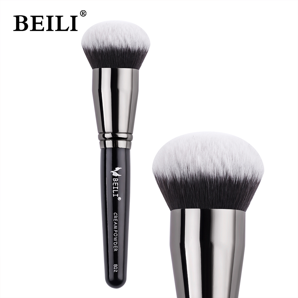 Beauty Queen Makeup - Black Foundation Make up Brush Cream