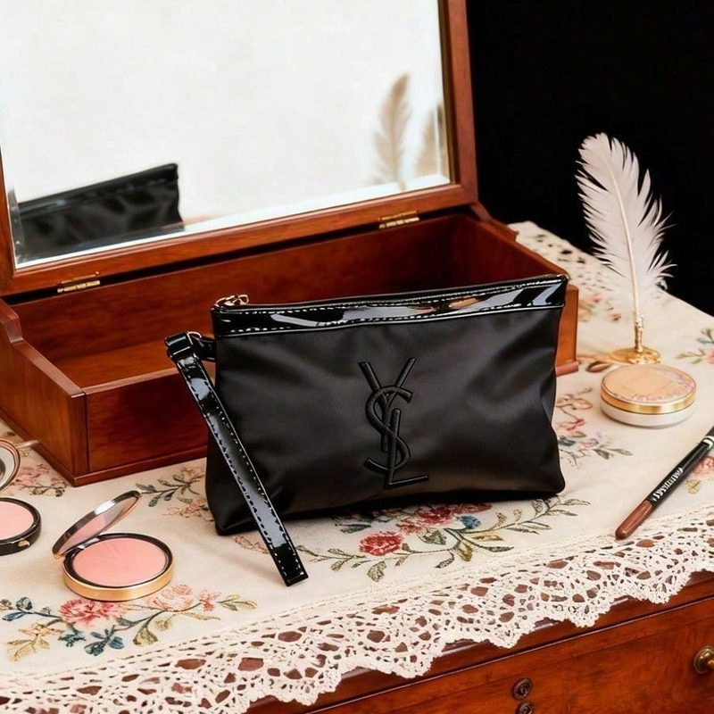 Ysl Beauty Makeup - YSL Classic Cosmetic Bag For Women