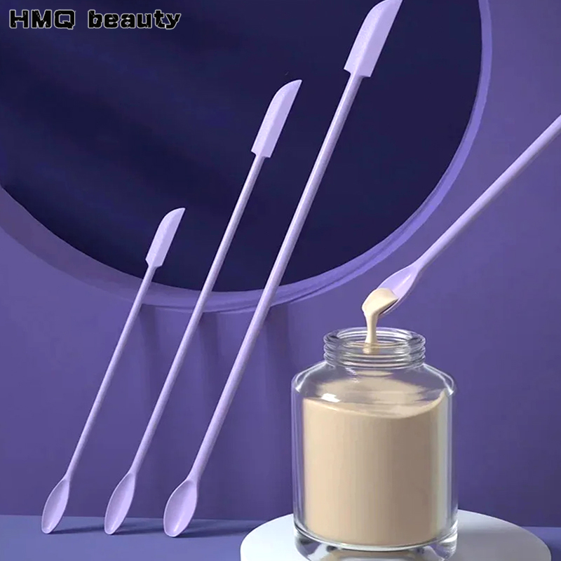 Beauty Queen Makeup - 3pcs Silicone Scraper Makeup Brushes Set
