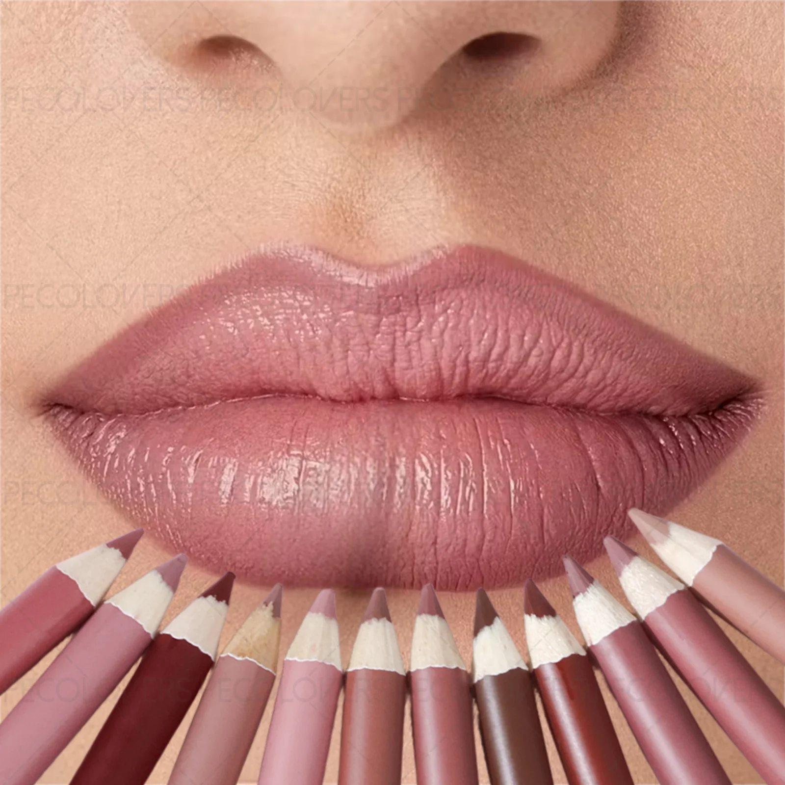 Lip Liner Pencil - 1PC Matte Lip Liner - Pencil