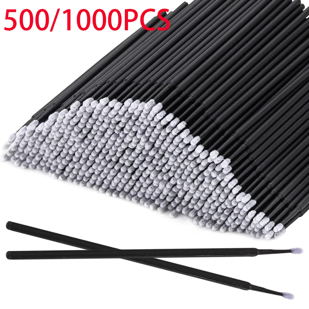 500/1000PCS Eyelash Cleaning B - Beauty Makeup Background reseña y precio