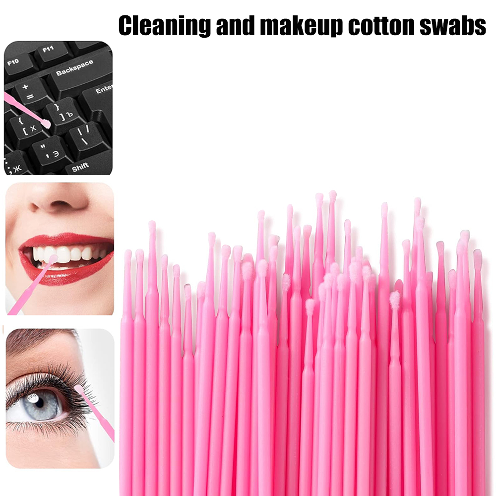 500/1000PCS Eyelash Cleaning B - Beauty Makeup Background reseña y precio