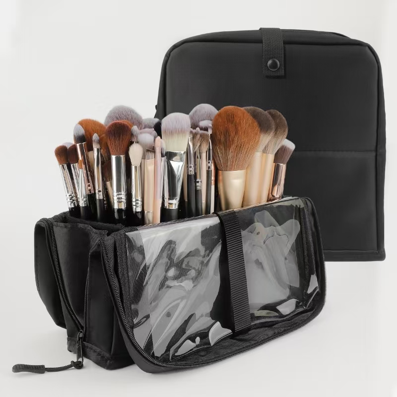 Large Black Foldable Makeup Ba - Beauty Makeup Background reseña y precio