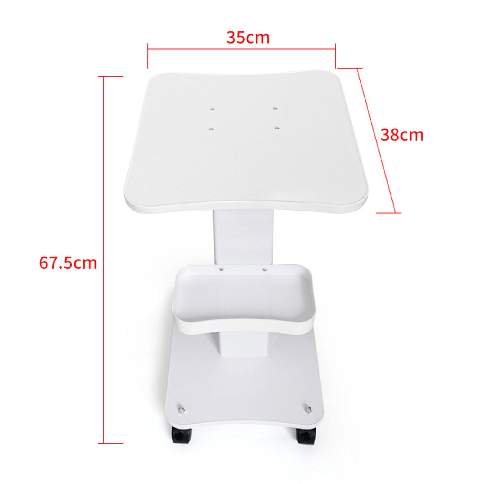 Salon Cart Shelf White 3 Stage - Beauty Lab Makeup reseña y precio