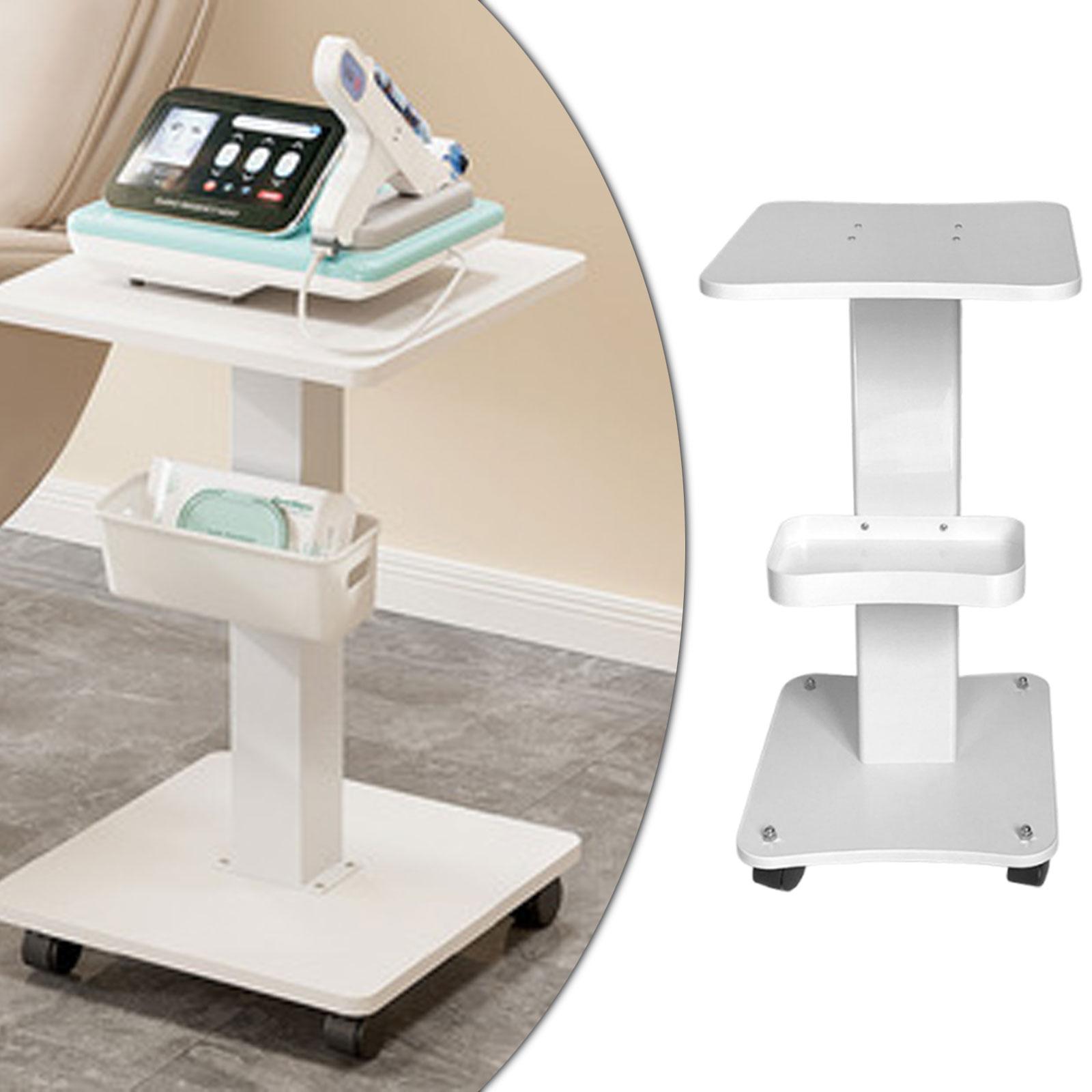 Salon Cart Shelf White 3 Stage - Beauty Lab Makeup reseña y precio