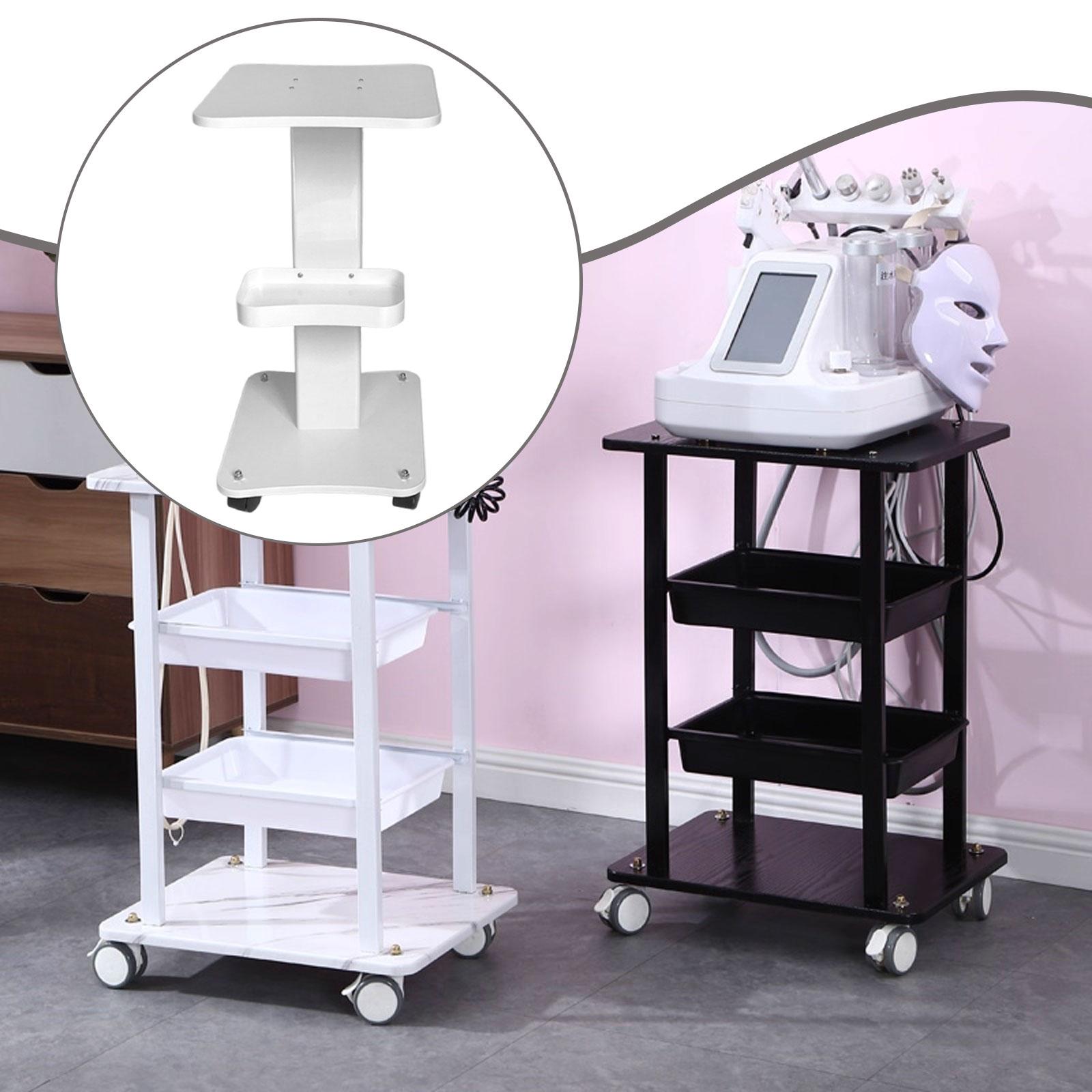 Salon Cart Shelf White 3 Stage - Beauty Lab Makeup reseña y precio