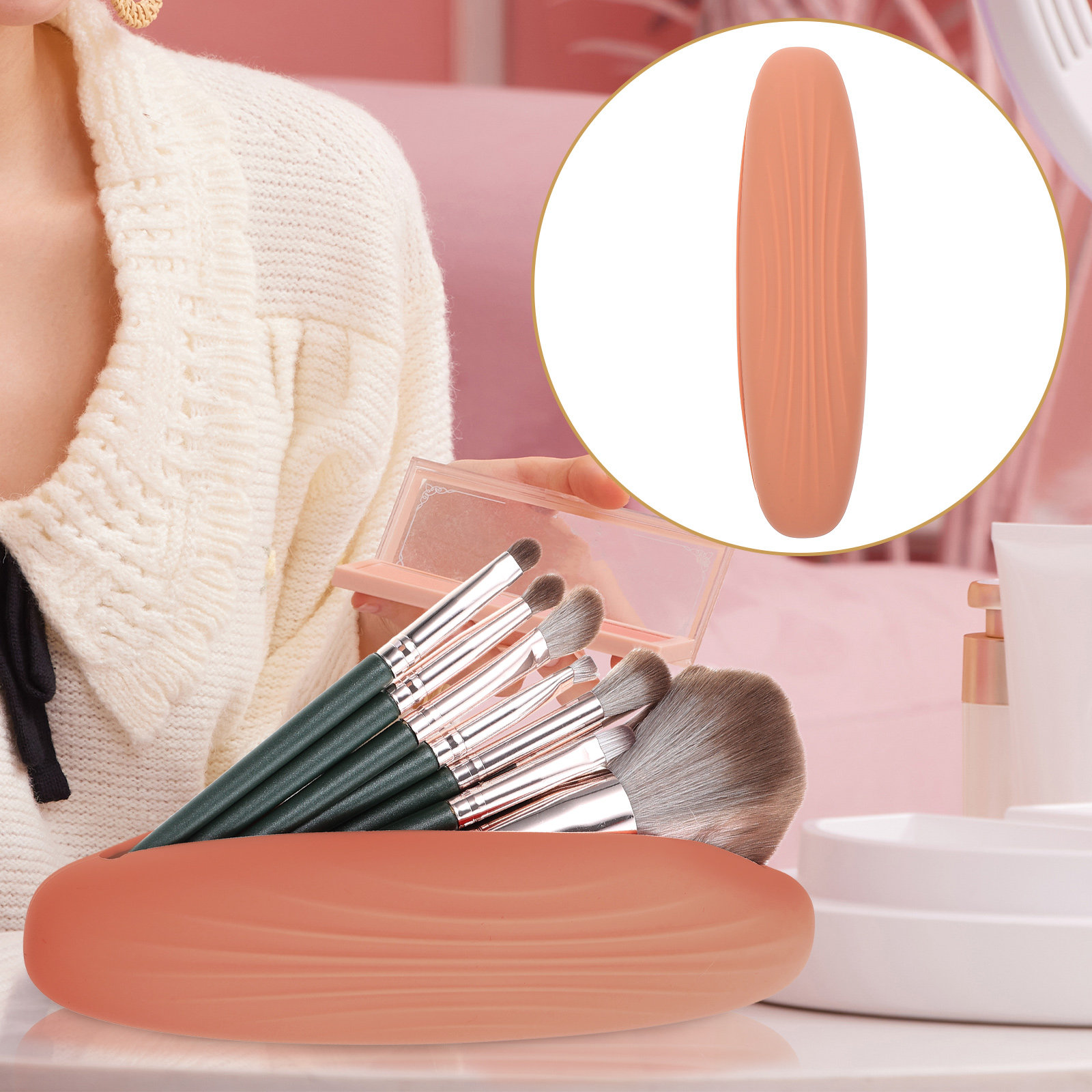 Premium Silicone Makeup Brush  - Beauty Makeup Events reseña y precio