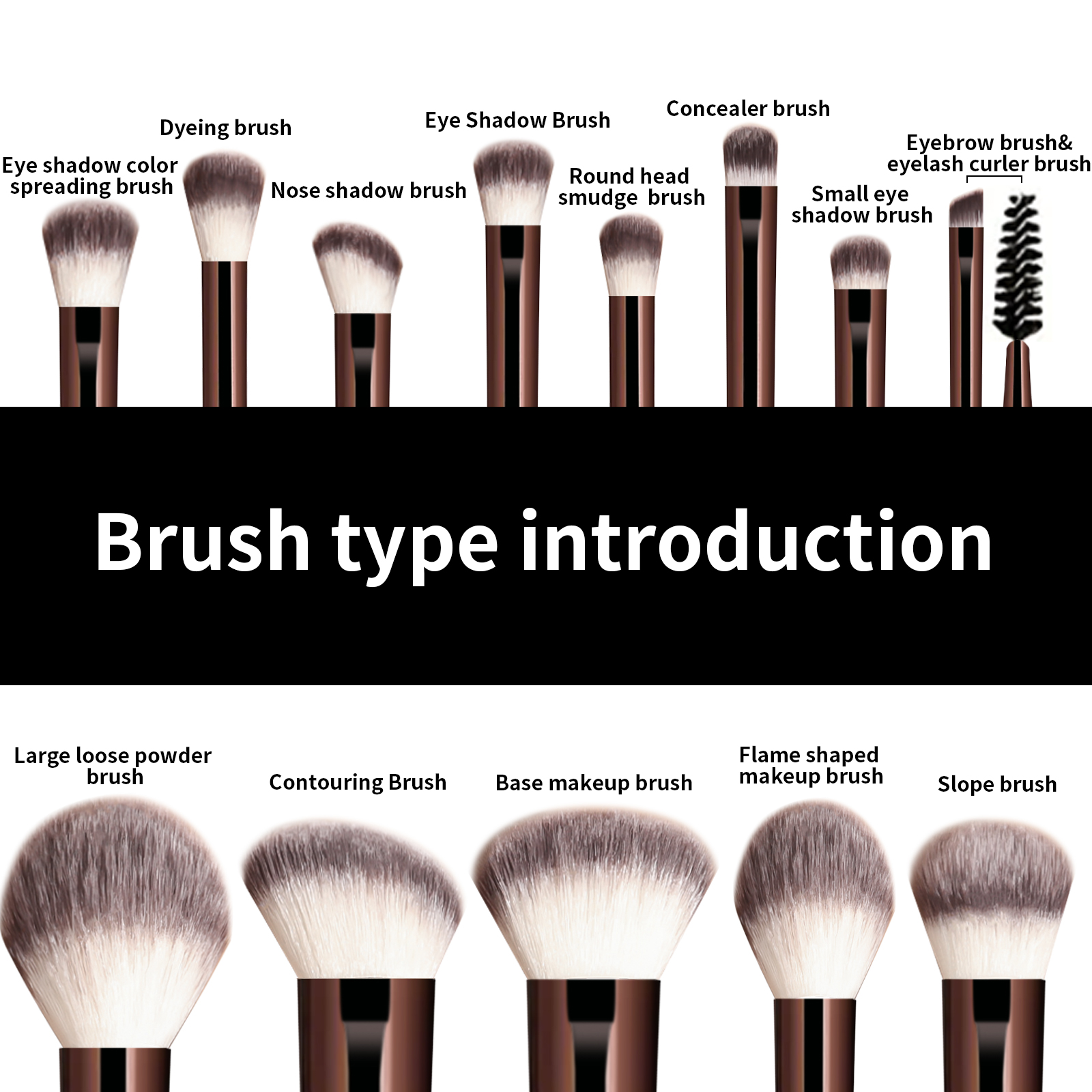 13PCS Makeup Brush Set Foundat - Beauty Queen Makeup reseña y precio