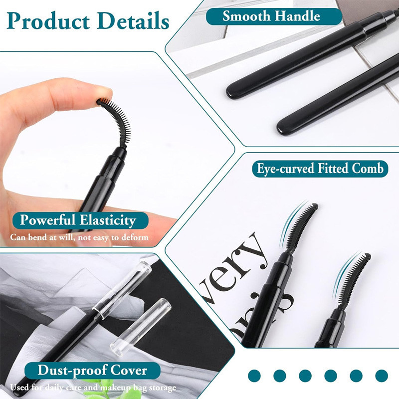 Silicone Eyelash Brush Eyebrow - Beauty Makeup Background reseña y precio