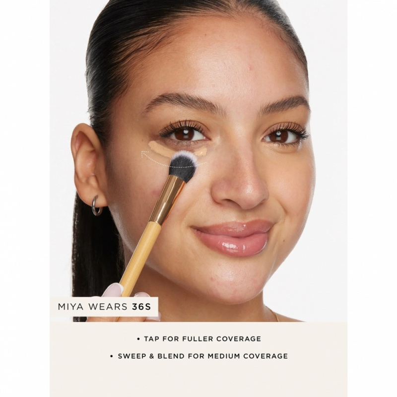 tarte Concealer Paw Brush Angl - Beauty Makeup Background reseña y precio