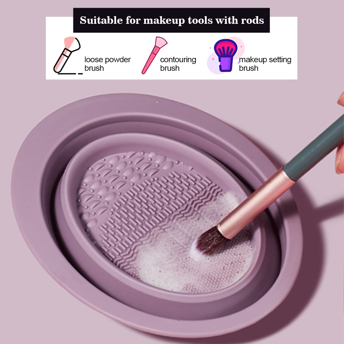 IMAGIC New Silicone Makeup Bru - Beauty Makeup Background reseña y precio