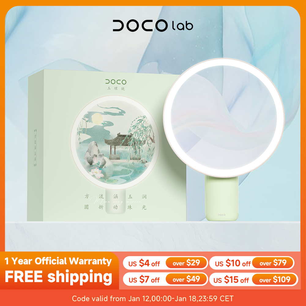 DOCO Table Makeup Mirror LED L - Beauty Lab Makeup reseña y precio