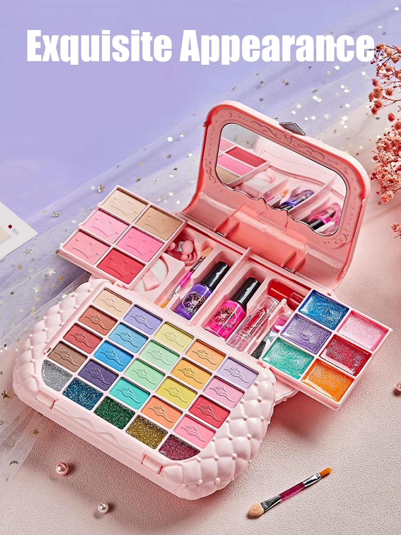 Kids Beauty Toys Makeup Kit Li - Beauty Makeup Kit For Girls reseña y precio