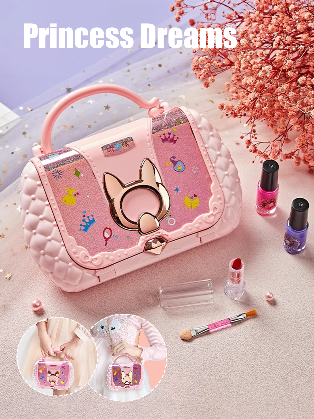 Kids Beauty Toys Makeup Kit Li - Beauty Makeup Kit For Girls reseña y precio