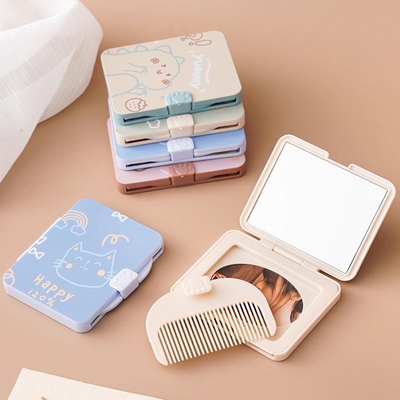Portable Mirror, Comb, 2-in-1  - Your Beauty Makeup reseña y precio