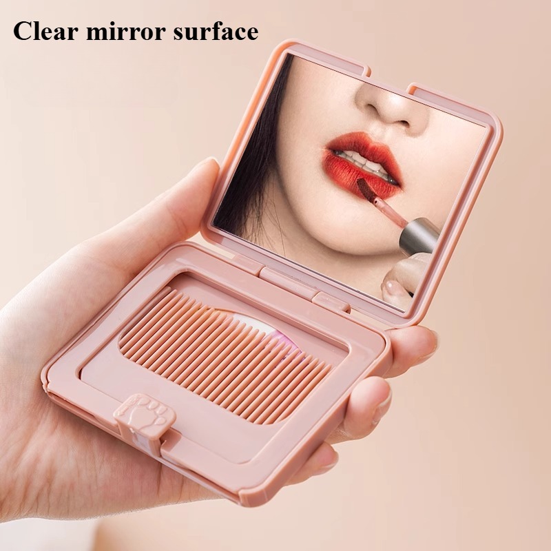 Portable Mirror, Comb, 2-in-1  - Your Beauty Makeup reseña y precio