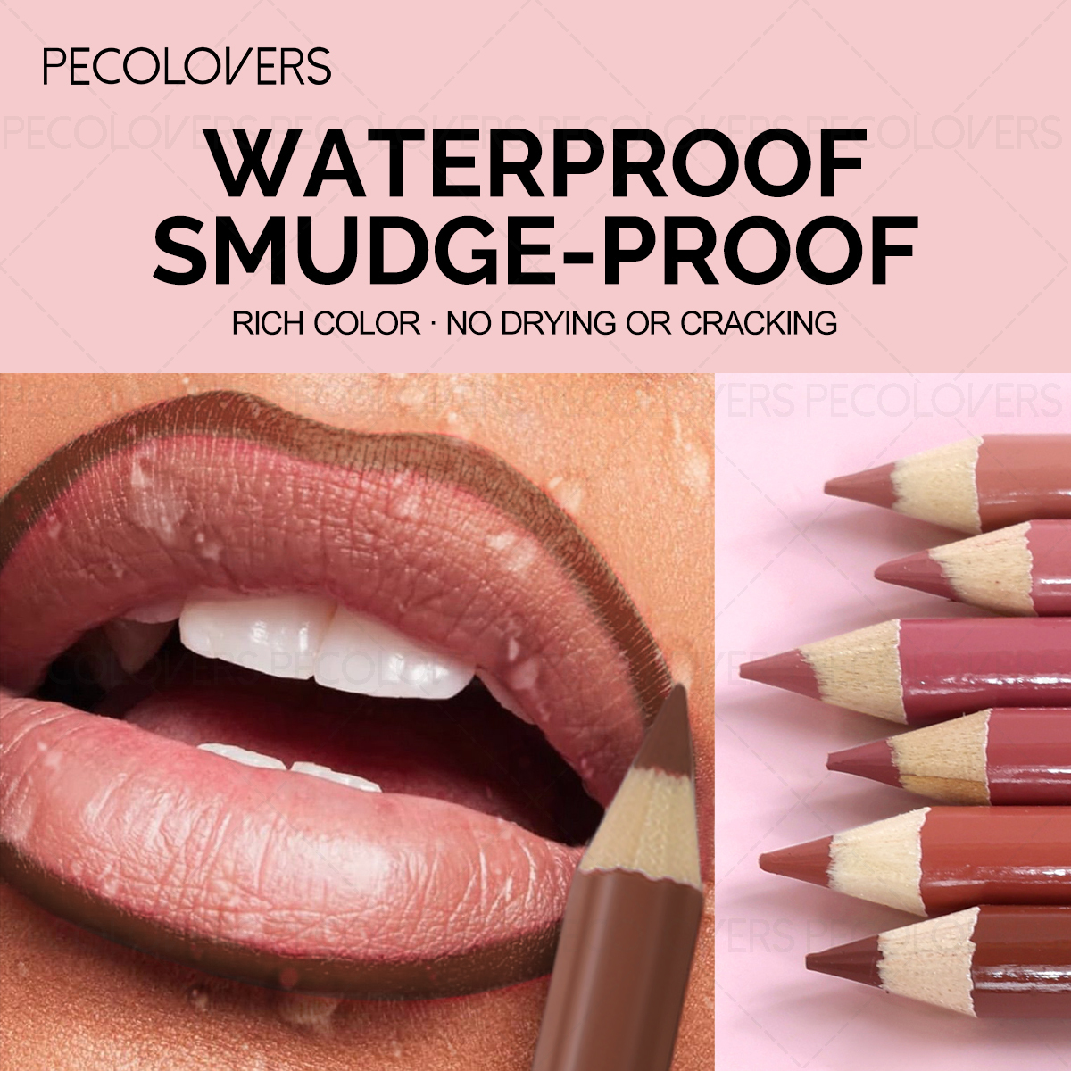Nude Matte Lip Pencil - Long-L - Lip Liner Pencil reseña y precio