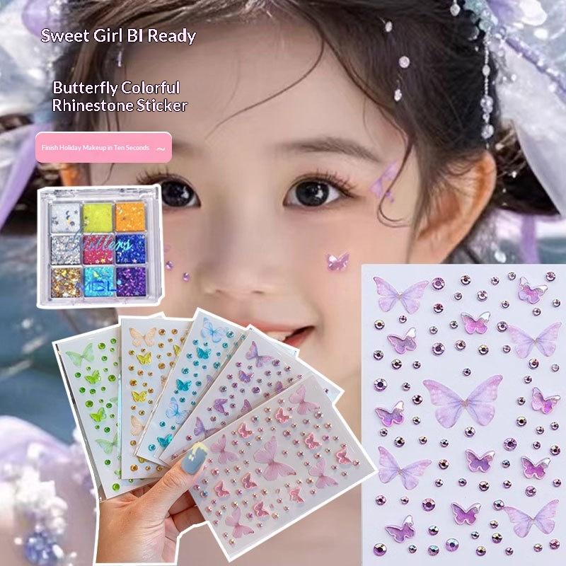 Face Painting Stickers For Kid - Eyeshadow Palette reseña y precio