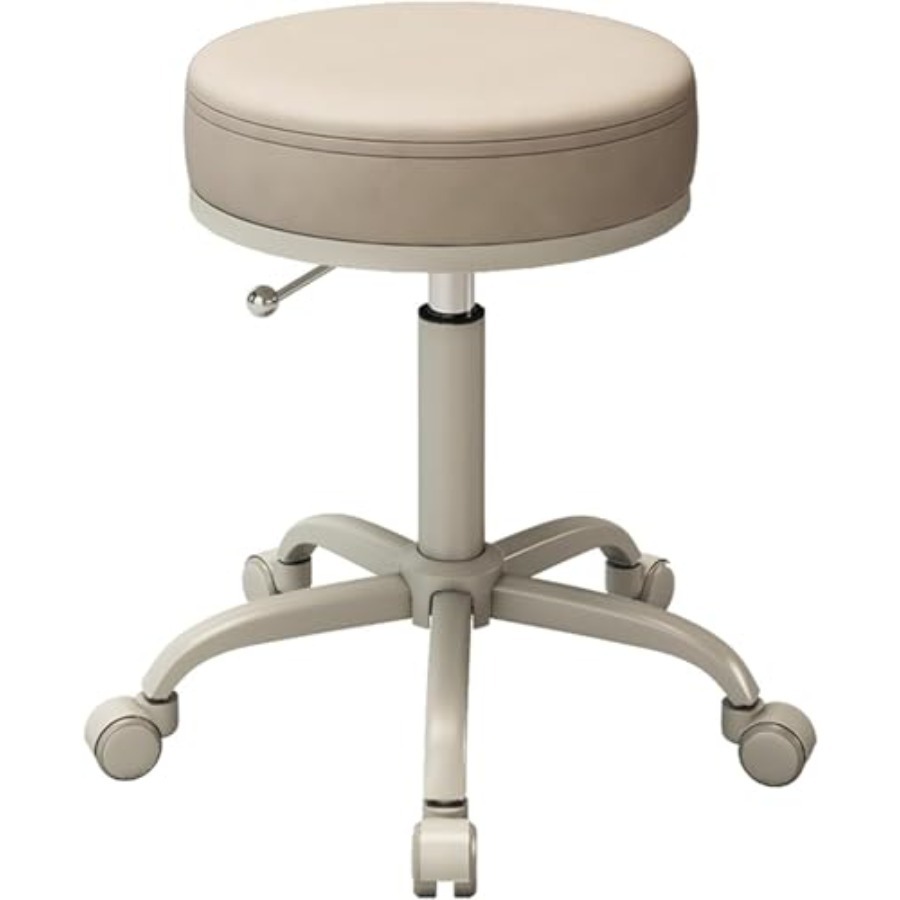 Round Swivel Stool, Modern Bea - Beauty Lab Makeup reseña y precio