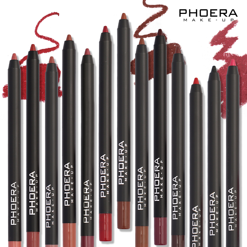13 Colors Lipstick Fashion Por - Lip Liner Pencil reseña y precio