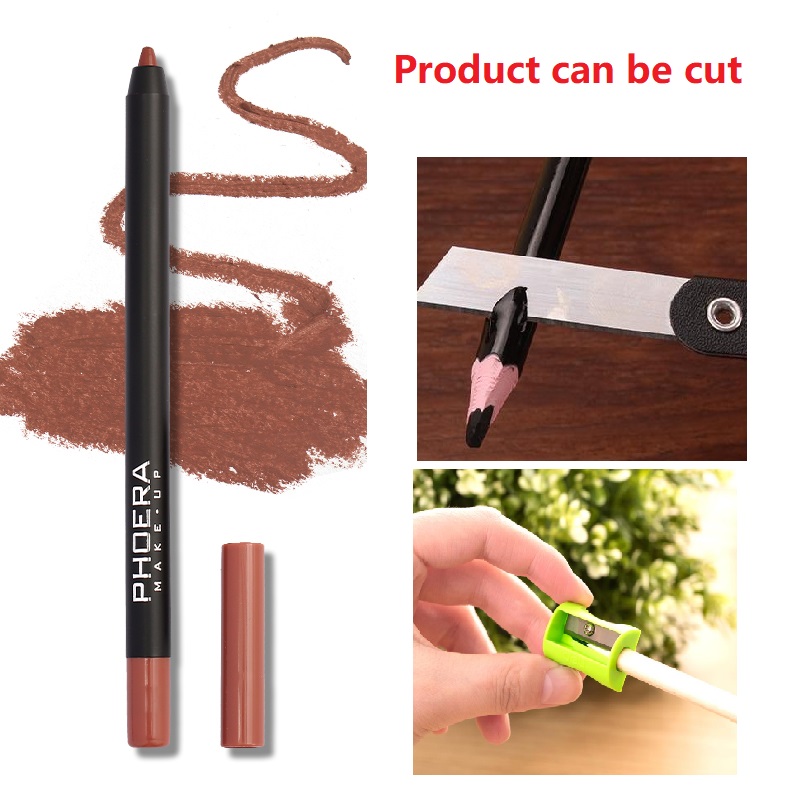 13 Colors Lipstick Fashion Por - Lip Liner Pencil reseña y precio