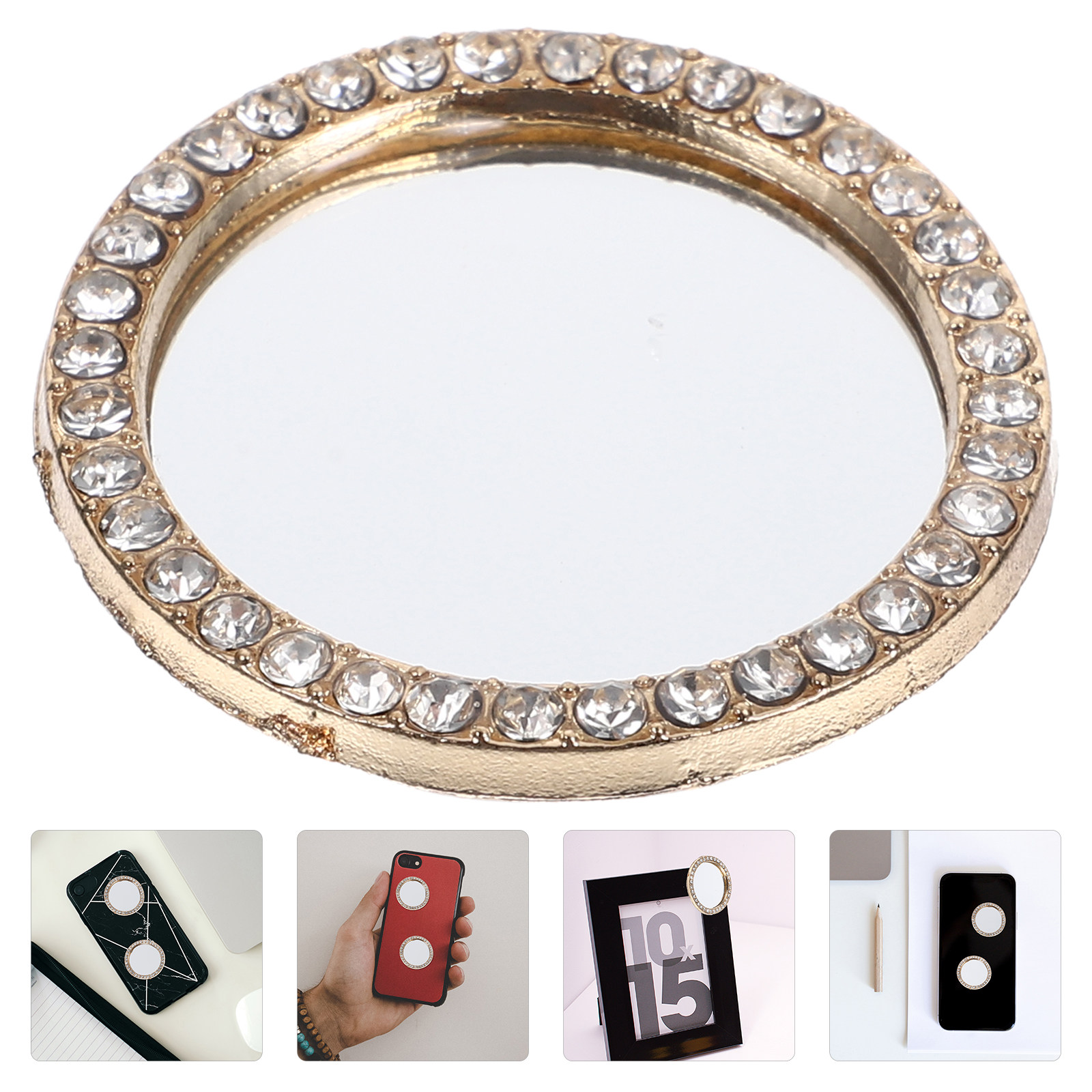 6Pcs Elegant Round Mini Phone  - Beauty Makeup Hd reseña y precio