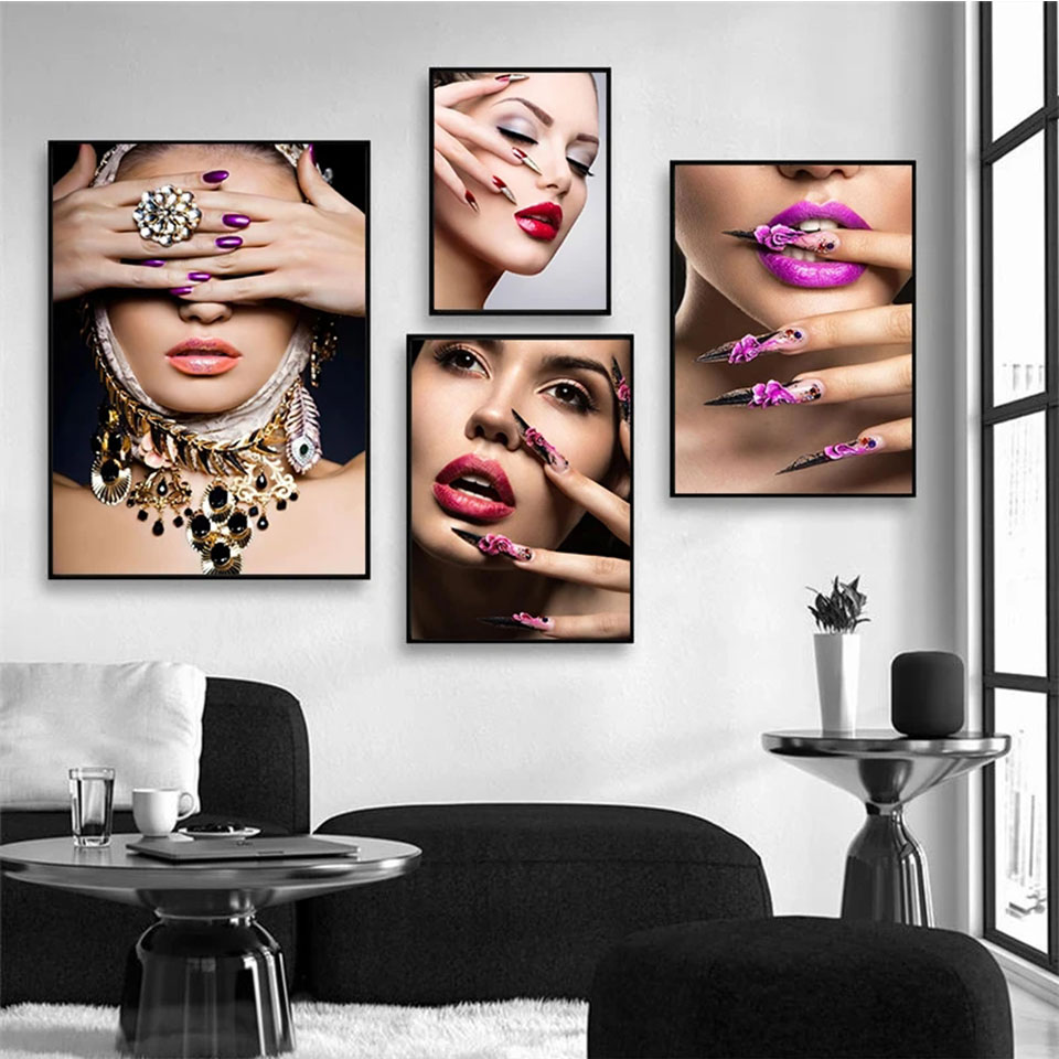 Fashion Nail Shapes Beauty Sal - Beauty Makeup Kit For Girls reseña y precio