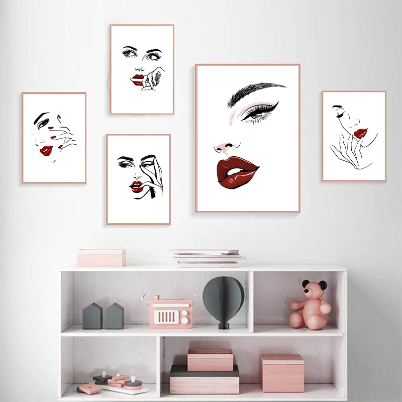Nordic fashion makeup poster p - Makeup Is Beauty Quotes reseña y precio