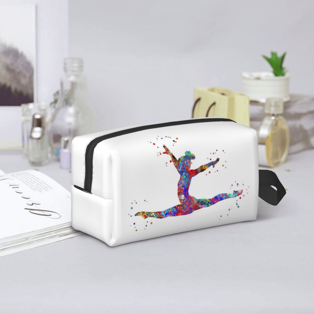 Gymnastics Girl, Watercolor Gy - Beauty Makeup Kit For Girls reseña y precio