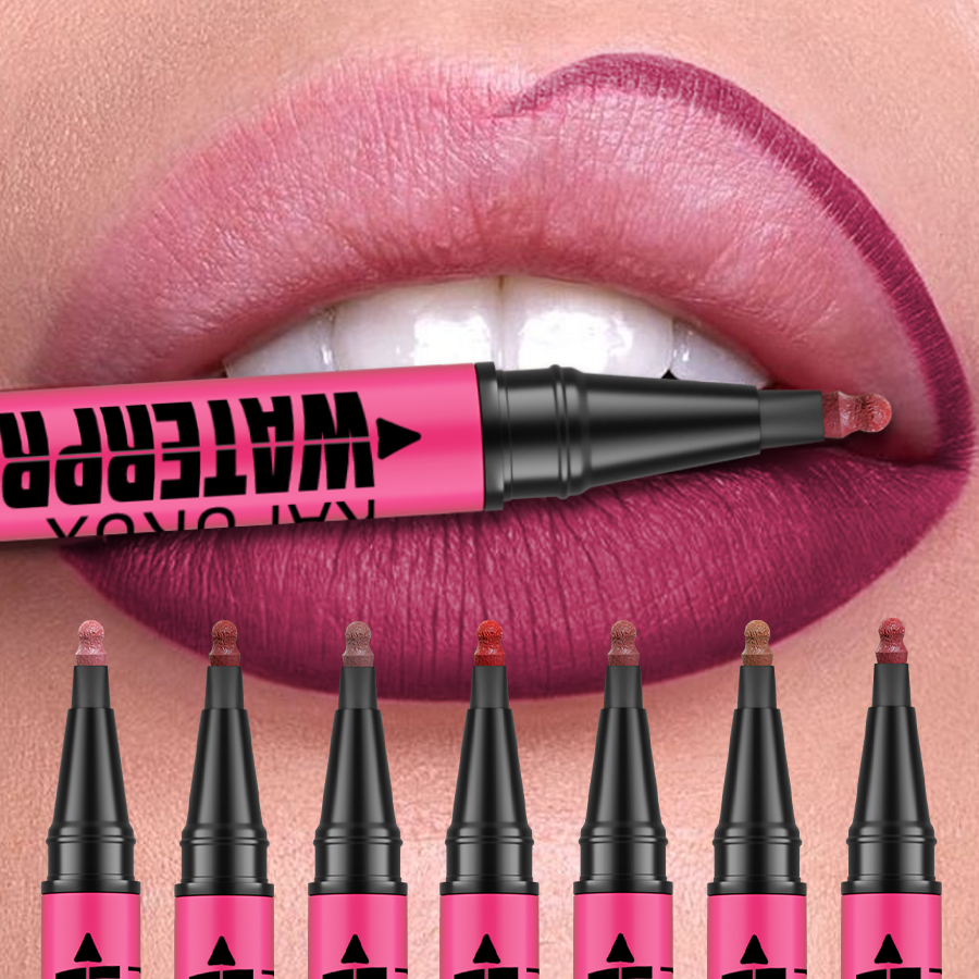 1PC Liquid Matte12-Color Lipli - Lip Liner Pencil reseña y precio