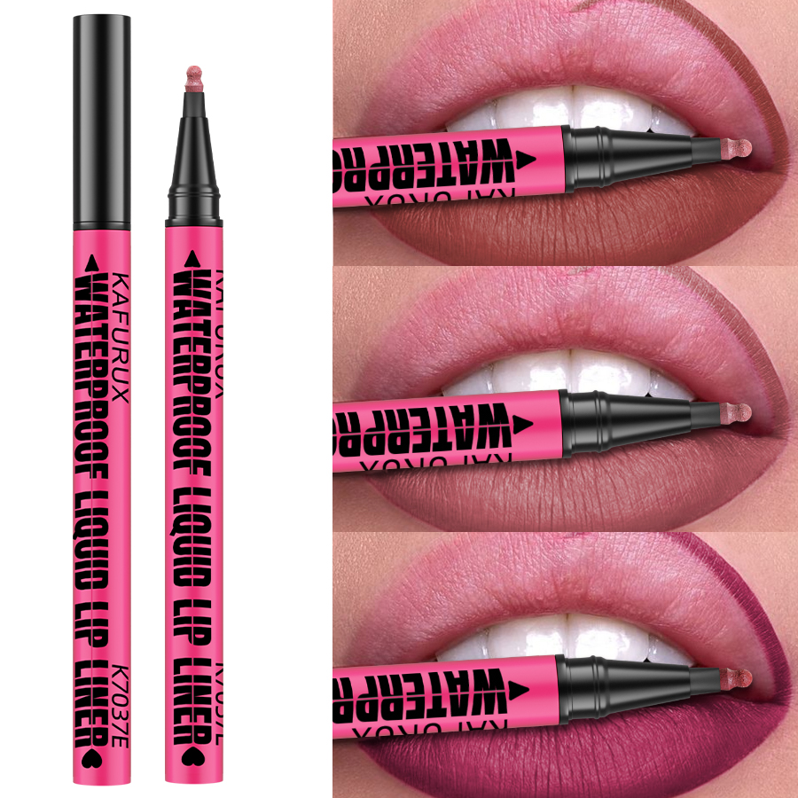 1PC Liquid Matte12-Color Lipli - Lip Liner Pencil reseña y precio