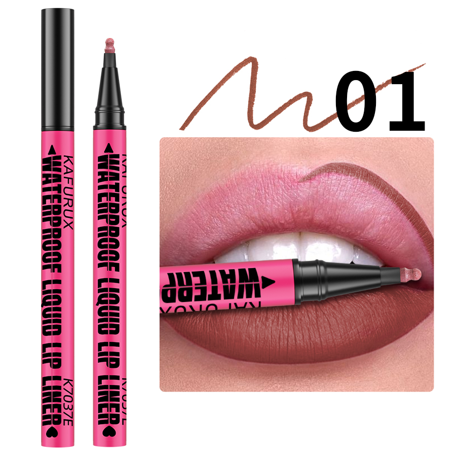 1PC Liquid Matte12-Color Lipli - Lip Liner Pencil reseña y precio