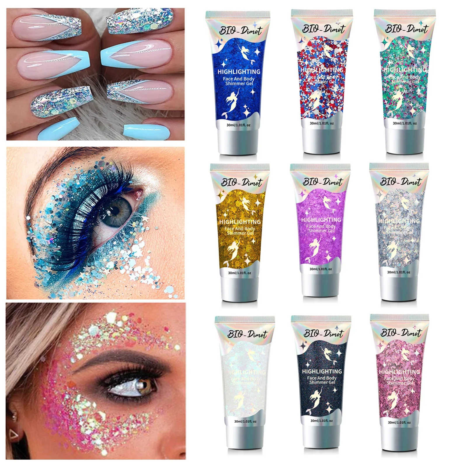 BIO-Dimot 30g Sparkling Shimme - Body Shimmer Lotion reseña y precio