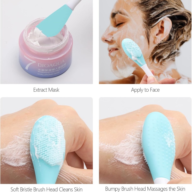 Professional Silicone Mask Bru - Beauty Makeup Background reseña y precio