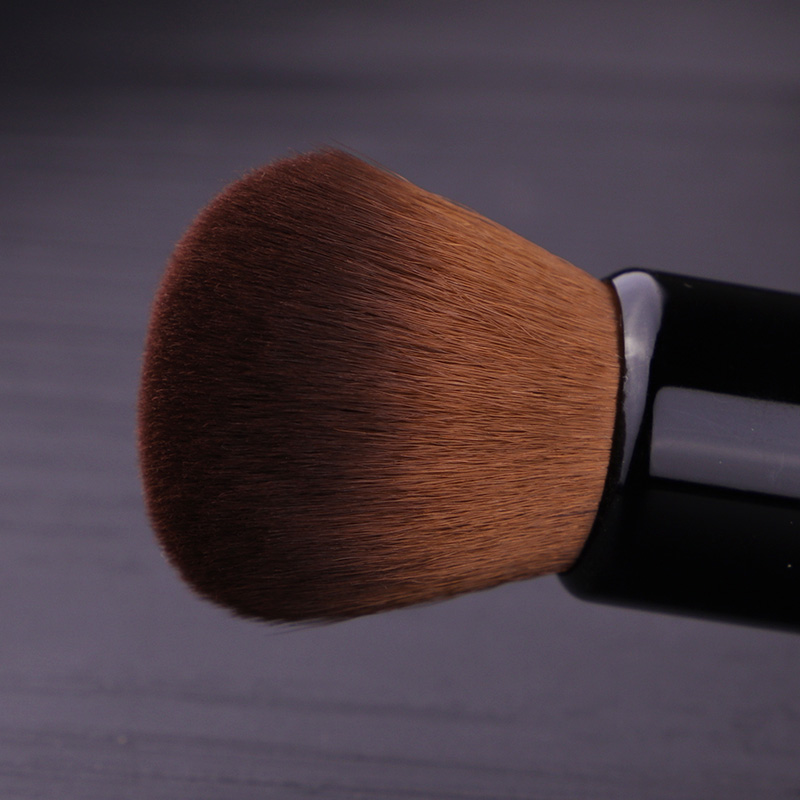 Powder Makeup Brush Wood Handl - Beauty Queen Makeup reseña y precio