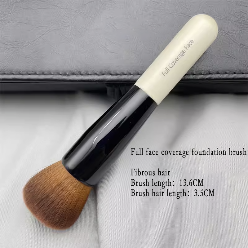 Powder Makeup Brush Wood Handl - Beauty Queen Makeup reseña y precio