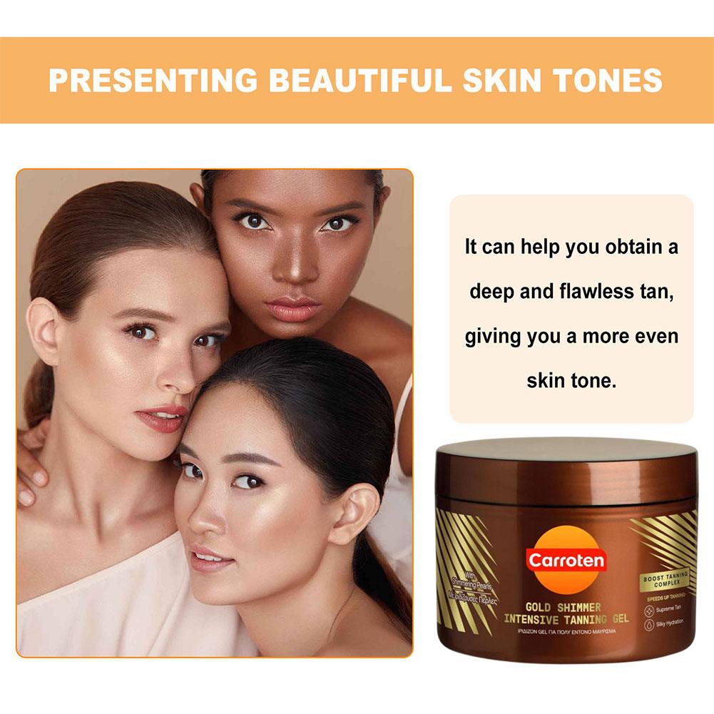 Carroten Gold Shimmer Tanning  - Body Shimmer Lotion reseña y precio