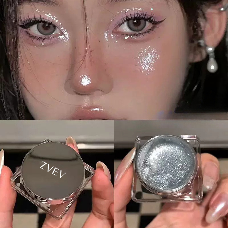 Pearl Glitter Liquid Gel Eyesh - Body Shimmer Lotion reseña y precio
