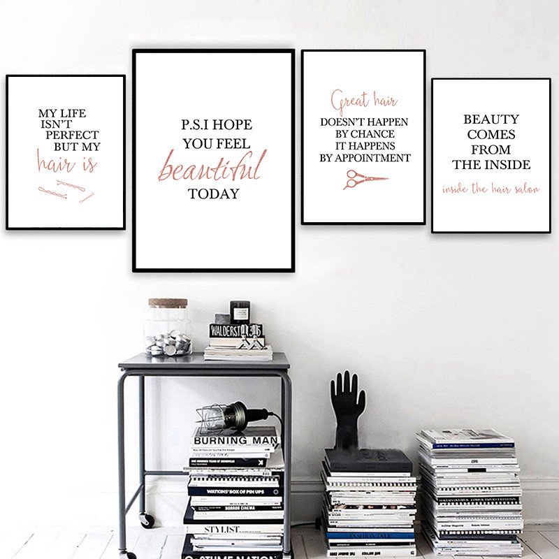 barbershop quote art posters h - Makeup Is Beauty Quotes reseña y precio