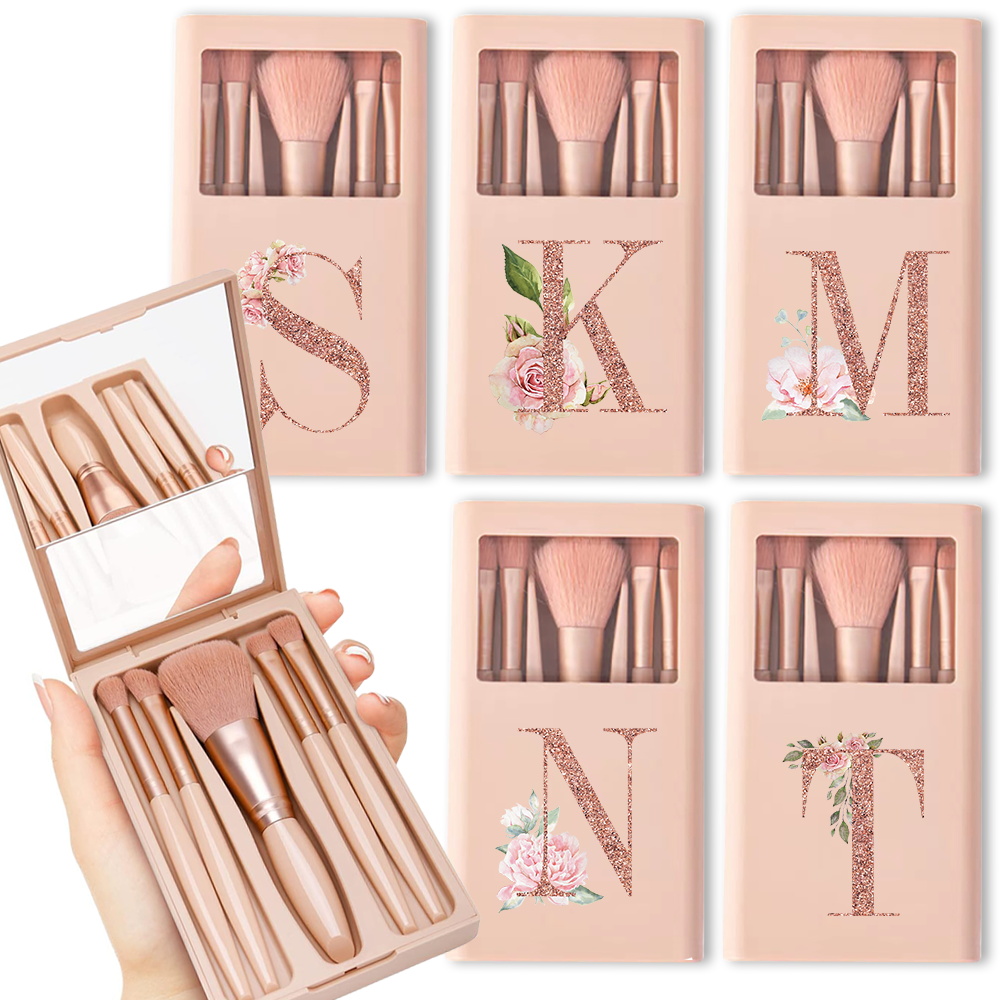5pcs Cosmetic Brush Kit With M - Beauty Makeup Background reseña y precio