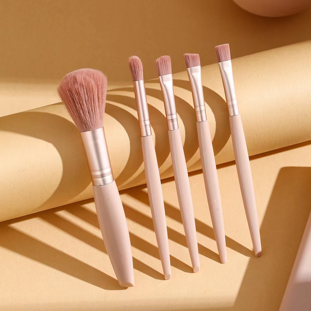 5pcs Cosmetic Brush Kit With M - Beauty Makeup Background reseña y precio
