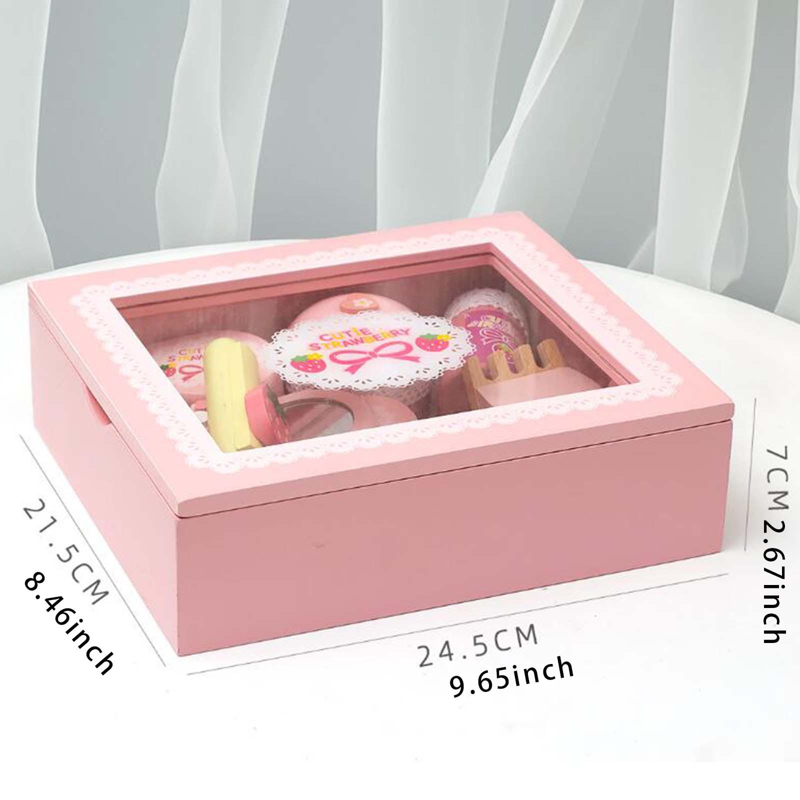Wooden Makeup Beauty Toy Set C - Beauty Makeup Kit For Girls reseña y precio
