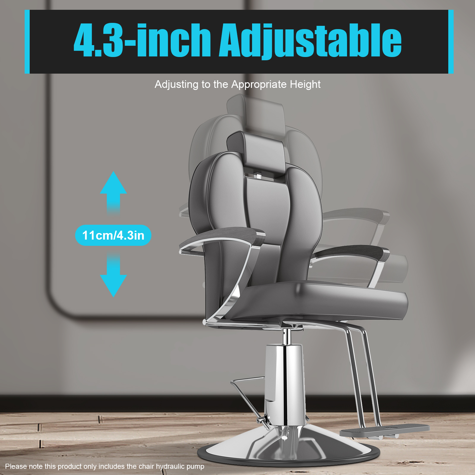 11cm/4.3in Chair Hydralic Pump - Beauty Makeup Chair reseña y precio