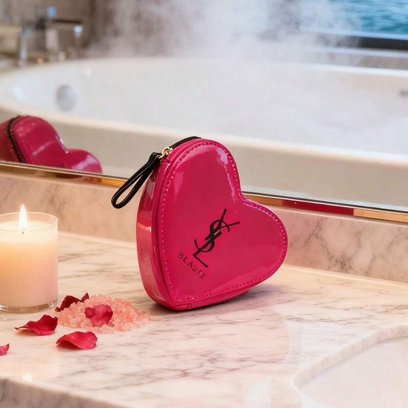 YSL Blush Pink Heart Shaped Co - Ysl Beauty Makeup reseña y precio