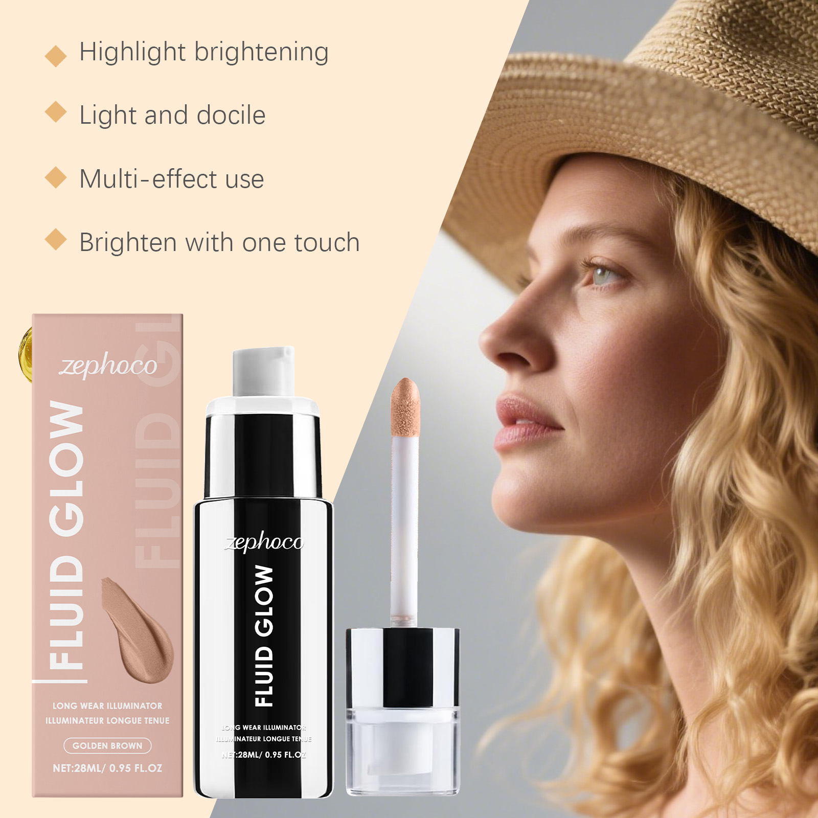 Liquid Highlighter Glow Drops  - Body Shimmer Lotion reseña y precio