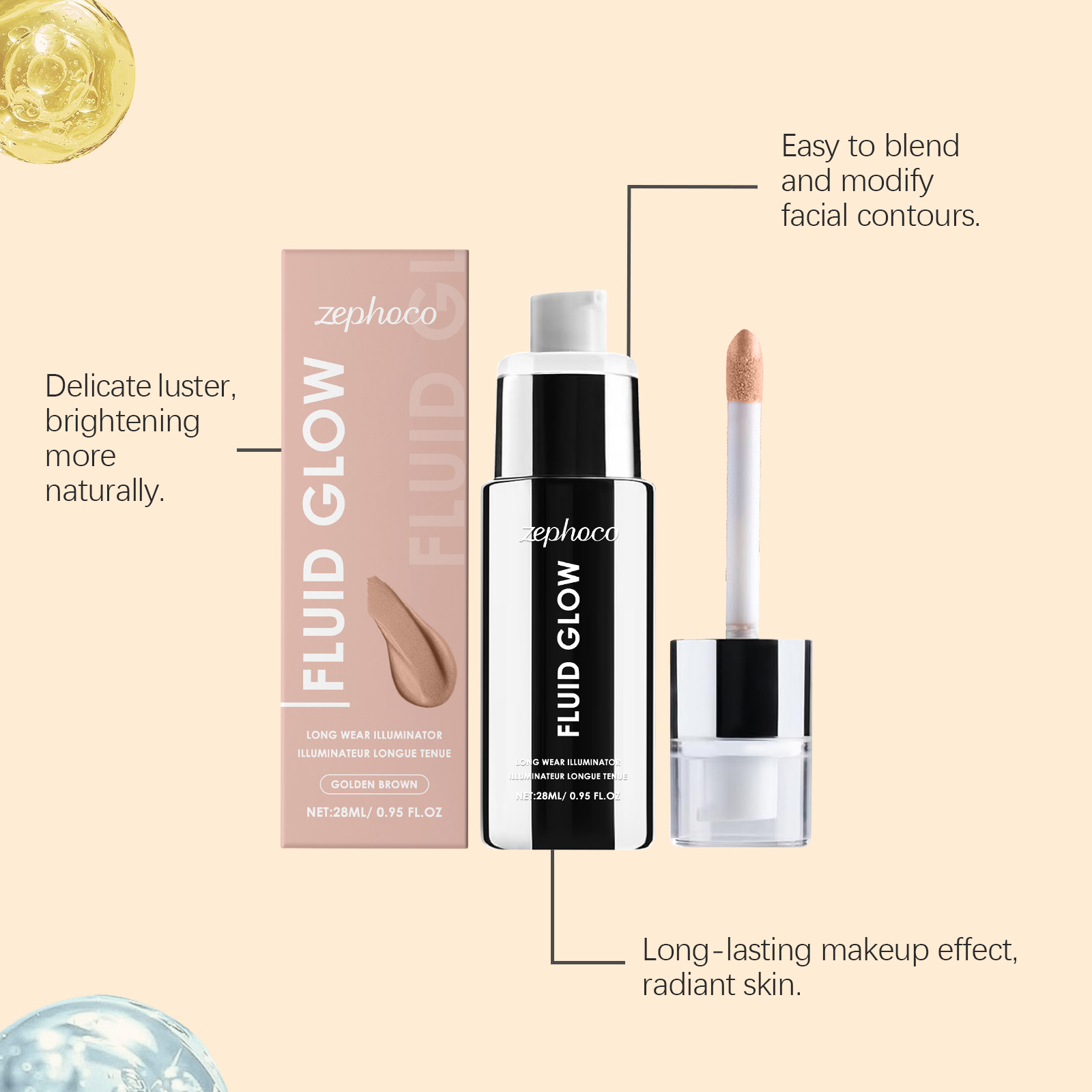 Liquid Highlighter Glow Drops  - Body Shimmer Lotion reseña y precio
